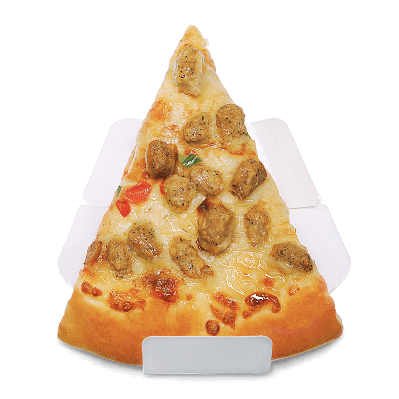 拍2件大希地牛肉烧烤三角披萨pizza加热即食100g牛肉披萨3片装