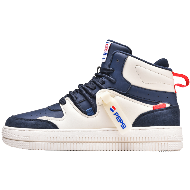 pepsi百事可乐篮球鞋男2021冬季高帮时尚篮球文化运动鞋小众潮流学生