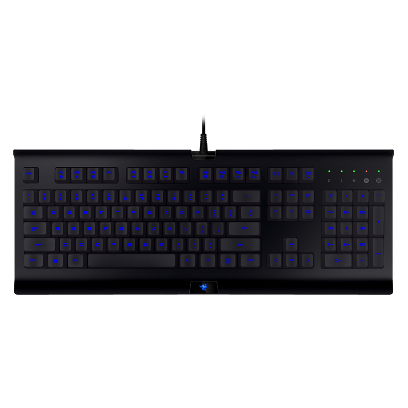 萨诺狼蛛背光游戏薄膜104键盘套装 电竞键盘 游戏键盘 雷蛇萨诺狼蛛