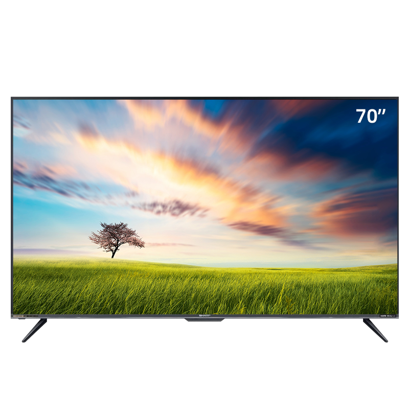4日20点夏普sharp4tz70z8da70英寸4k超高清日本原装面板远场语音一键