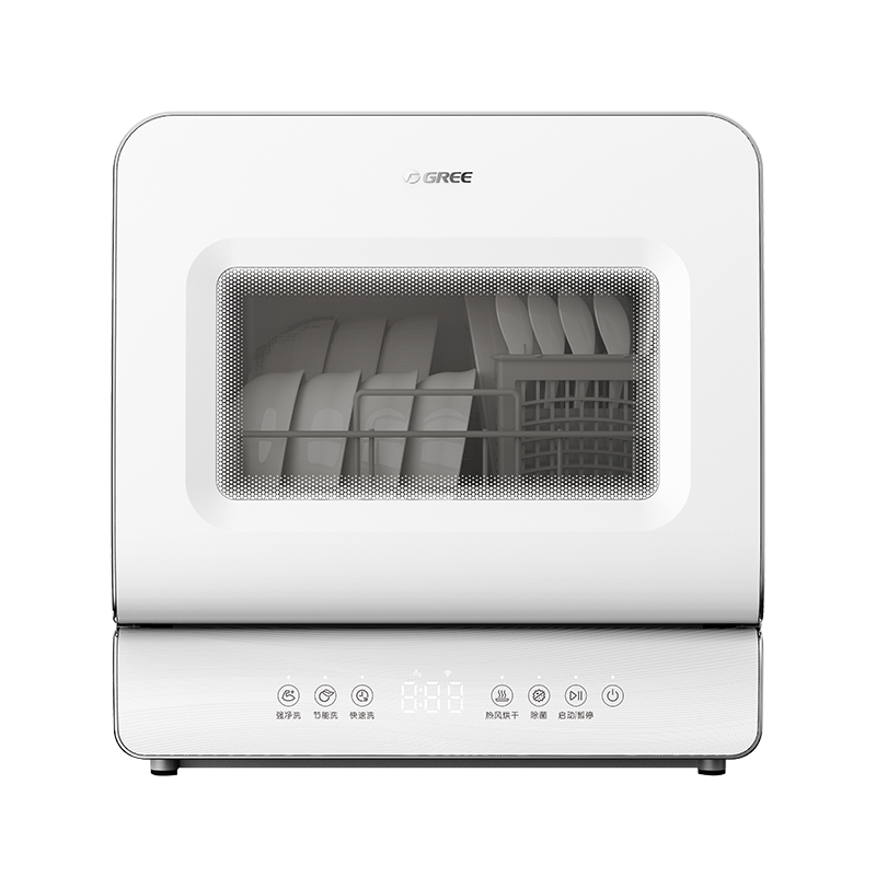 格力(gree)洗碗机 全自动家用 除菌烘干 消毒净味 3套台式洗碗机(wqp4