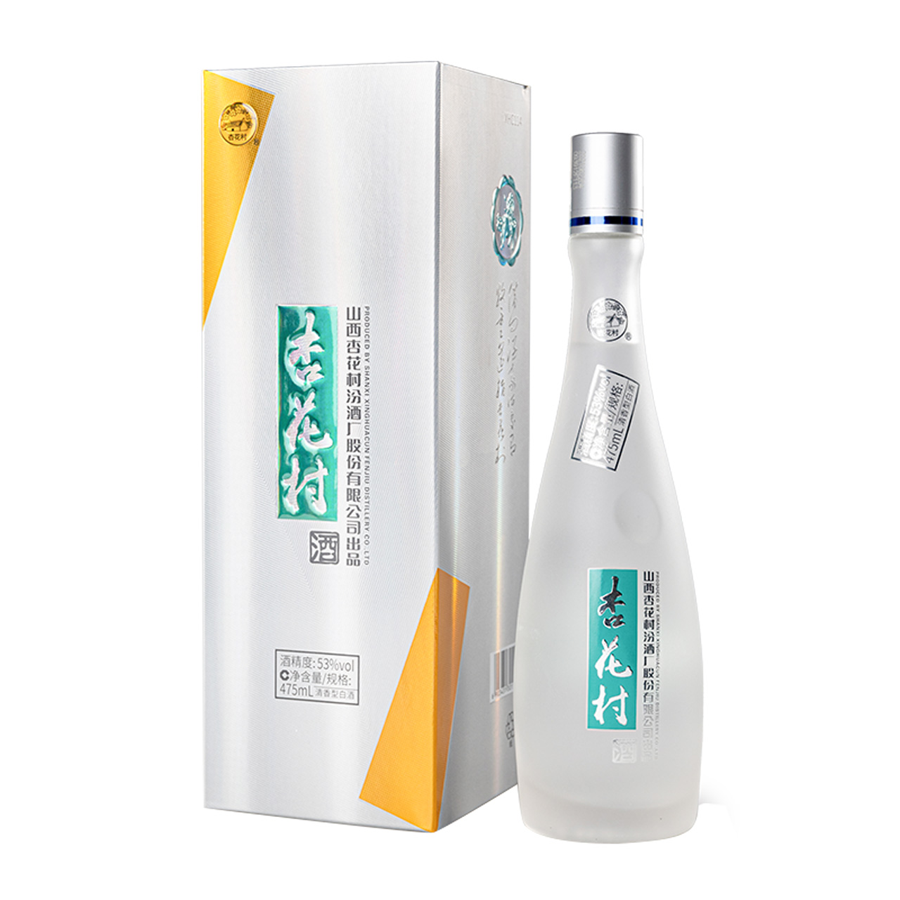 杏花村山西汾酒股份出品53度475ml*6瓶鲲鹏有志(3个礼袋)整箱 341元