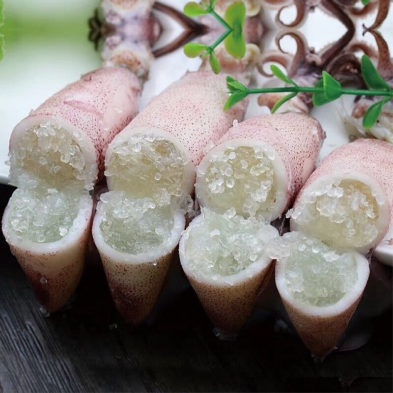 古怀源 野生海兔籽乌带籽笔管鱼新鲜熟冻野生籽乌小海鲜火锅食材 1500