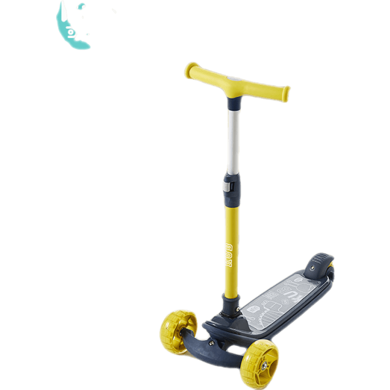 儿童滑板车5cm闪光轮折叠三挡调节音乐