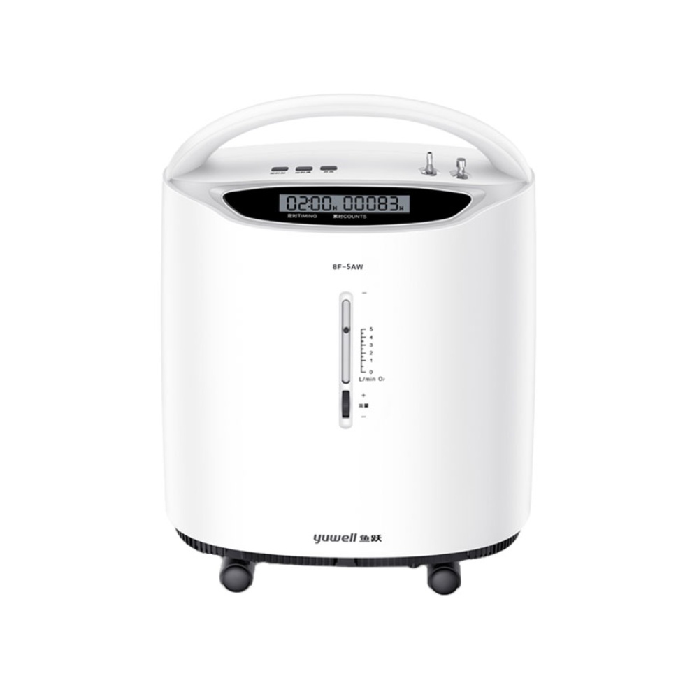 鱼跃制氧机医用级5l浓度90%吸氧器家用老人孕妇家庭氧气机8f-5aw 2002