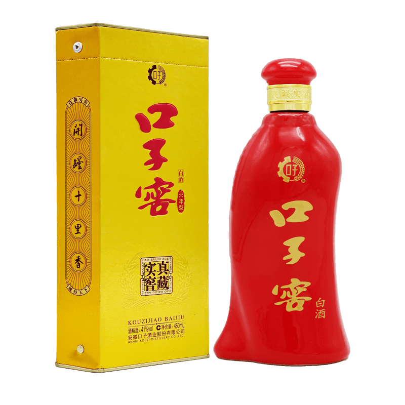 【酒廠直供】口子窖6年型 六年型41度450ml*1單瓶口子酒白酒 158元