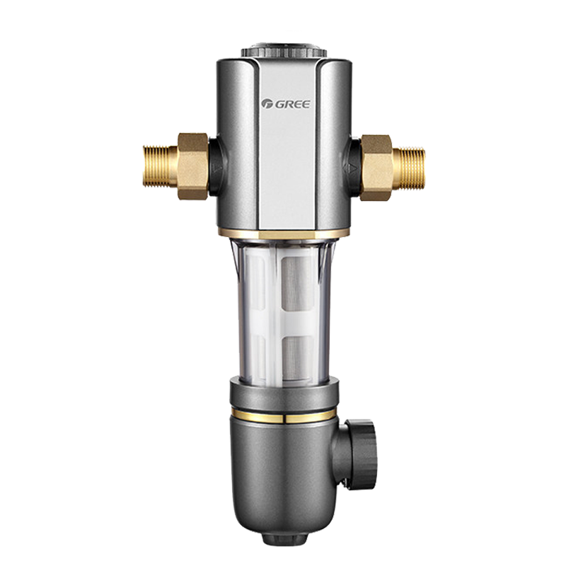 格力(gree)前置过滤器40微米免拆反冲洗家用大通量管道自来水滤水机全