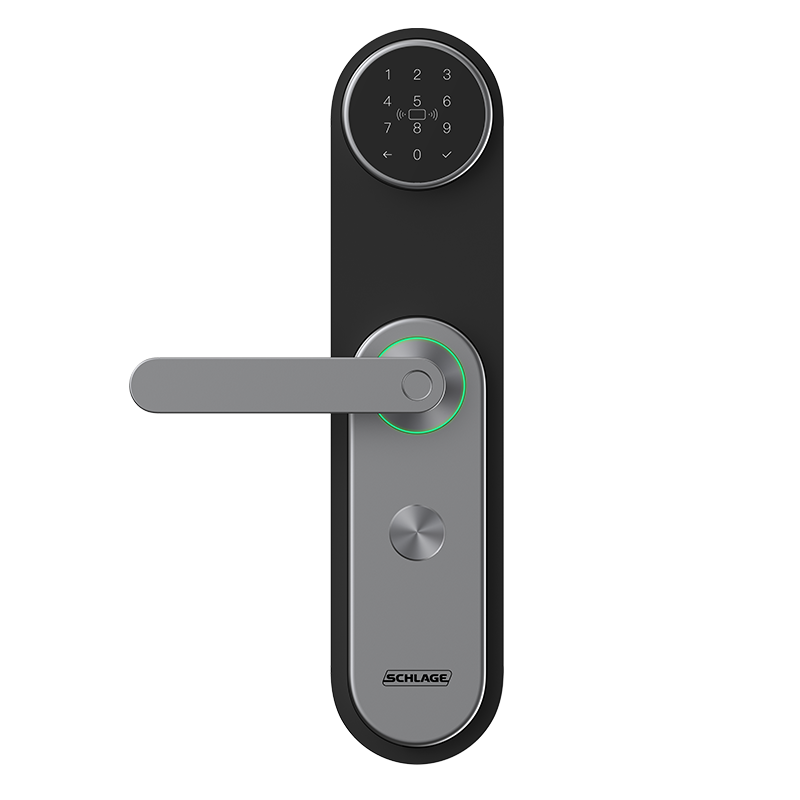 西勒奇(schlage)指纹锁u8家用防盗门密码锁c级智能锁电子锁 u8301-陨