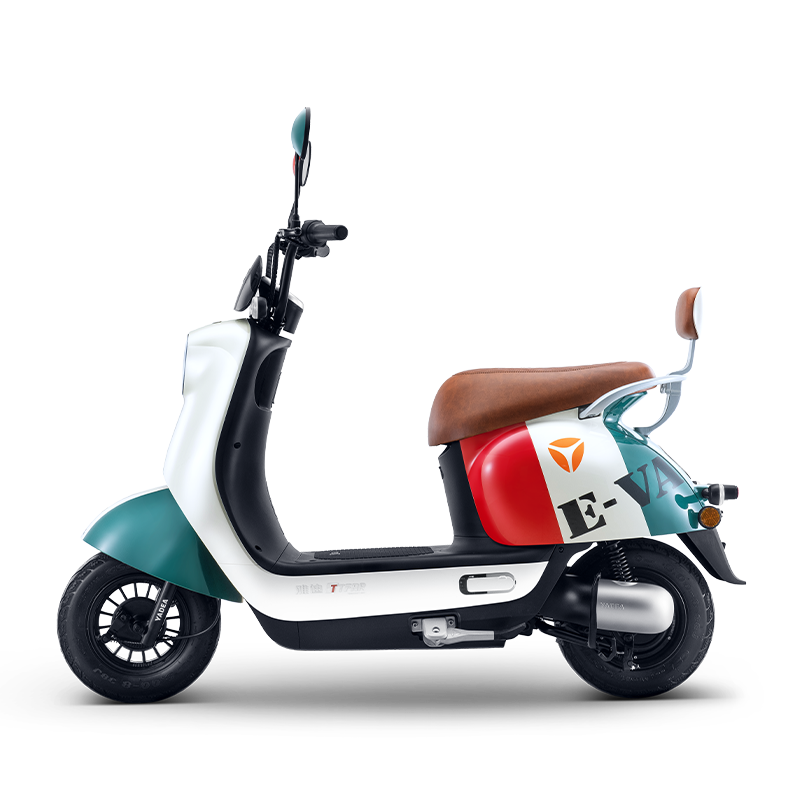 雅迪电动车q6时尚迷你石墨烯电池电动轻便摩托车高颜值女士代步电瓶车