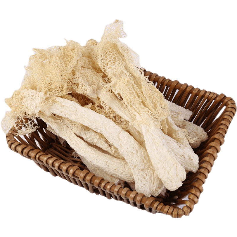 拍3件美味古田竹荪干货煲汤食材菇蕾竹荪1包含包装50g