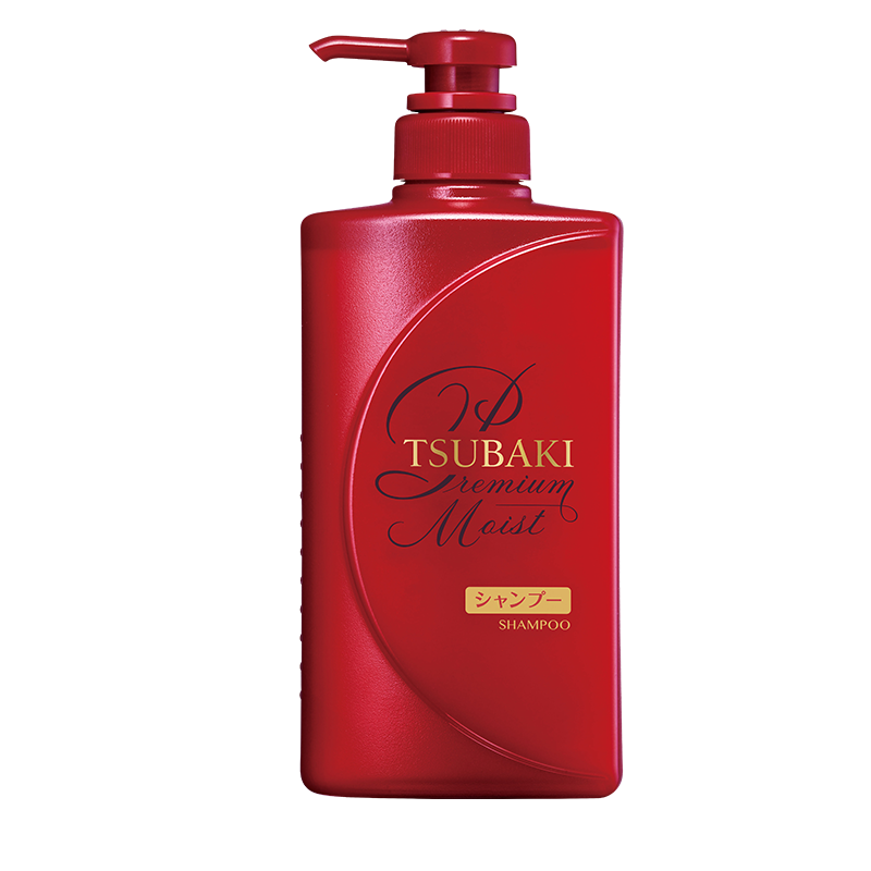 丝蓓绮(tsubaki)洗发水沁润臻致修护滋润洗发露490ml无硅油滋润亮泽花