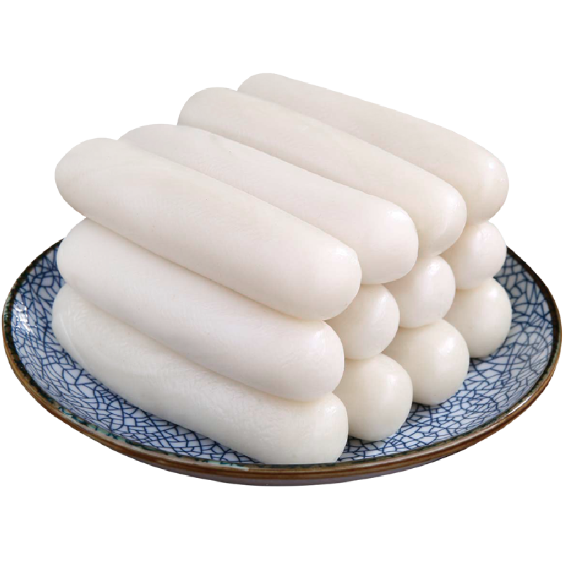 宁波特产水磨年糕藩鲜手工白年糕条米糕圆年糕 1kg 11.8元