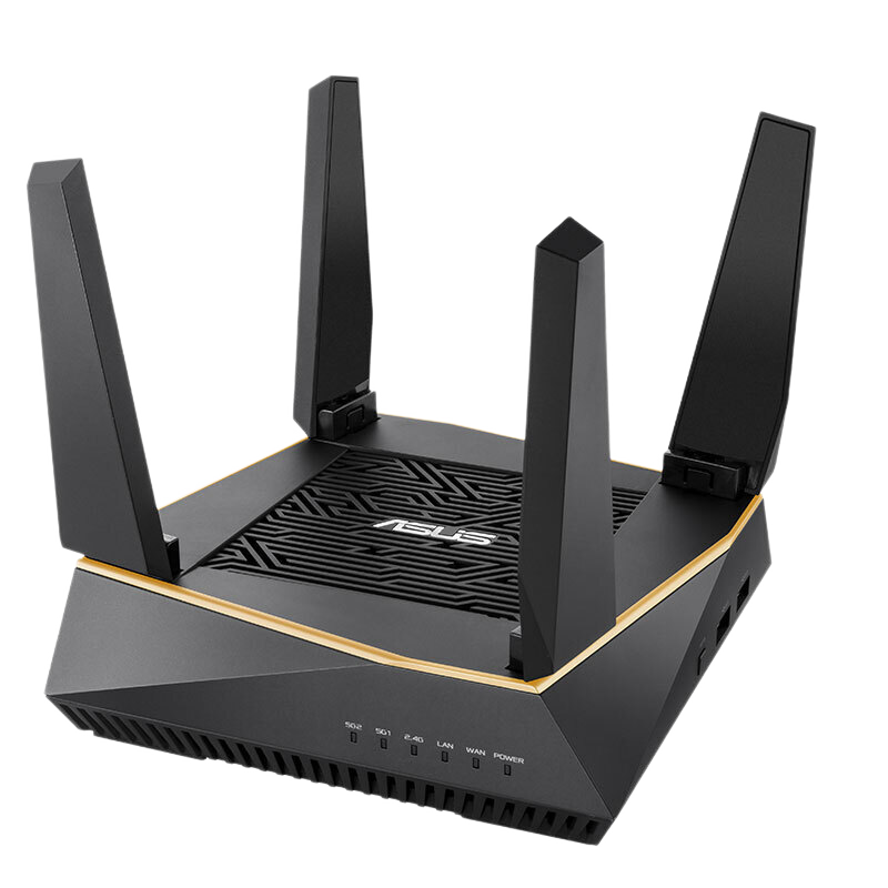 华硕(asus)分布式电竞路由器rt-ax92u 6100m三频千兆大户型分布式全屋