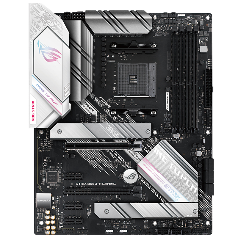 玩家国度rogstrixb550agaming吹雪华硕主板支持cpu5600x5800x吹雪主板