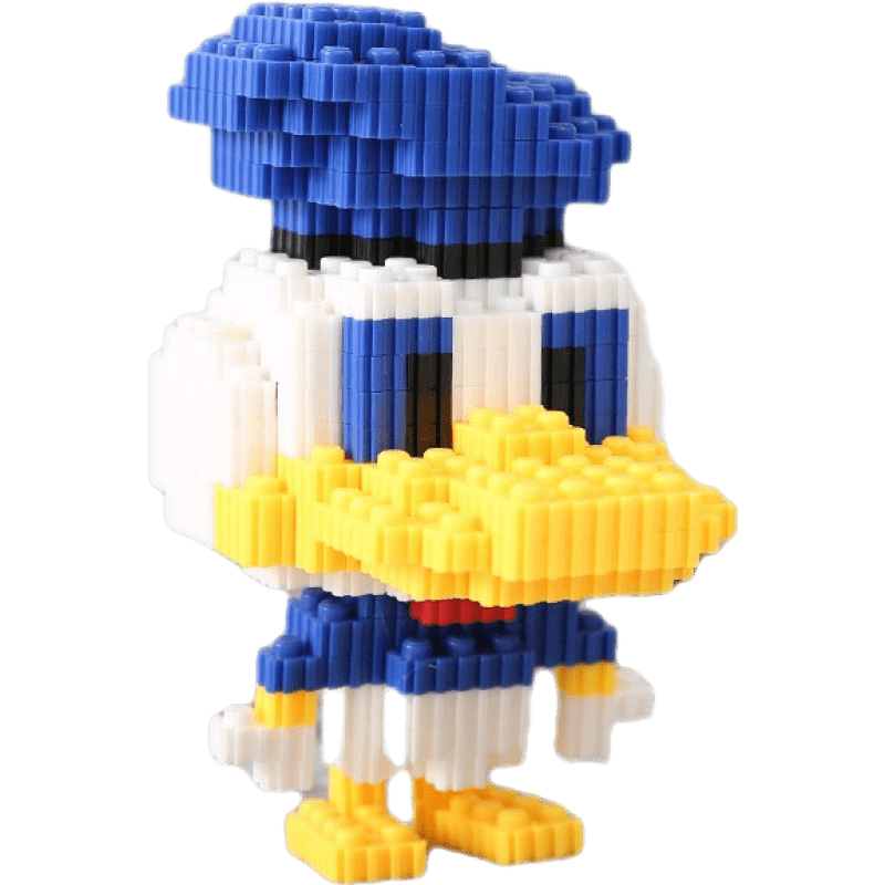 难度积木玩具男孩女孩迪士尼米奇妮卡通儿童拼图生日礼物 6026唐老鸭