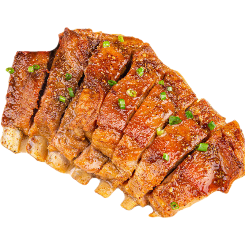 香酥手抓羊排500g孜然羊排肉带骨烧烤油炸即食冷冻半成品食材批发