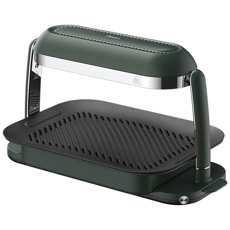 拍2件 美的 midea日式照烧炉烧烤炉家用电无烟烤串机烧烤锅烧烤盘室内