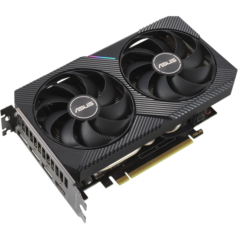 華碩(asus)rtx3060ti 8g 電競遊戲臺式電腦主機獨立顯卡 dual-3060ti