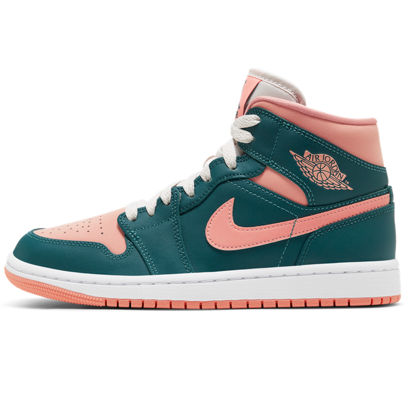 air jordan 1 mid se aj1 女子运动鞋 bq6472-308 35.
