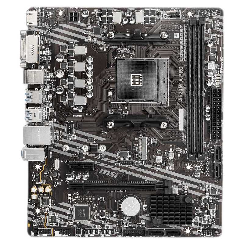 msi/微星 a520 台式机电脑主板 微星 a520m-a pro 349元