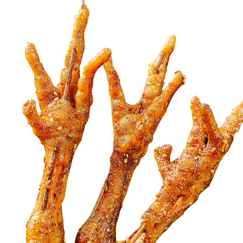 新希望六和 蜜汁鸡爪串 440g/袋 约8串 烧烤半成品 自助户外烧烤 18.