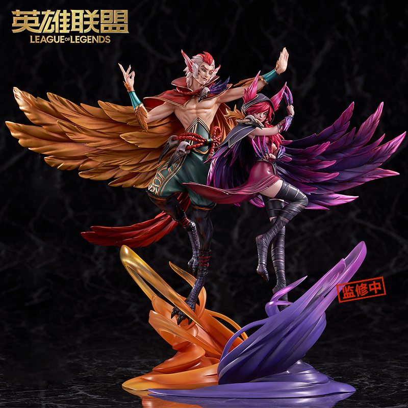 【預付定金】英雄聯盟lol hobbymax聯名1/7幻翎?洛&逆羽?