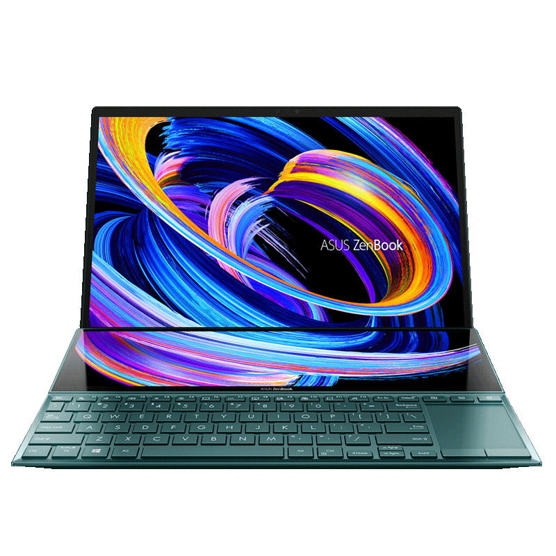 华硕asus灵耀x双屏英特尔evo酷睿i7超能轻薄本全高清双触控屏笔记本