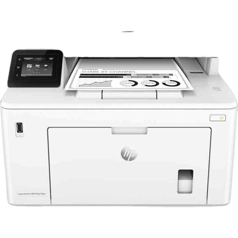 惠普(hp) 227fdw 黑白激光打印机一体机 复印扫描传真多功能无线网络