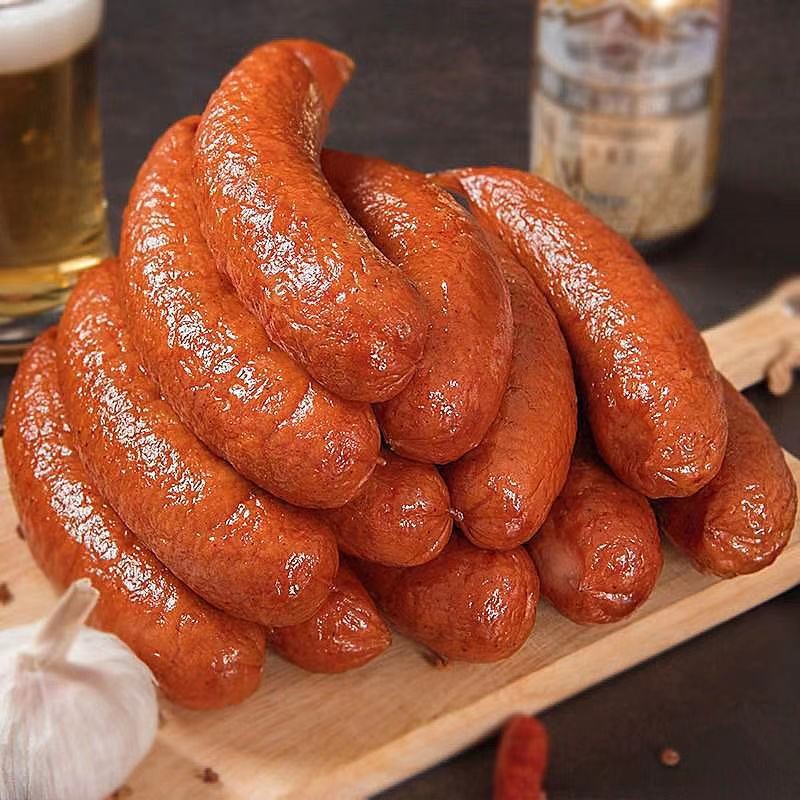 拍4件 哈尔滨风味红肠正宗东北蒜香火腿香肠儿童肠肉灌肠类即食熟食