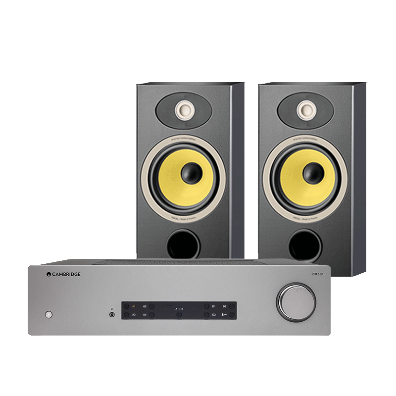 audio英国剑桥cxa81合并式hifi功放机家用蓝牙大功率落地音响套装发烧