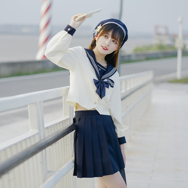 服jk制服中间服原创上衣春夏日系学院风套装 68元包邮(可搭配套装)