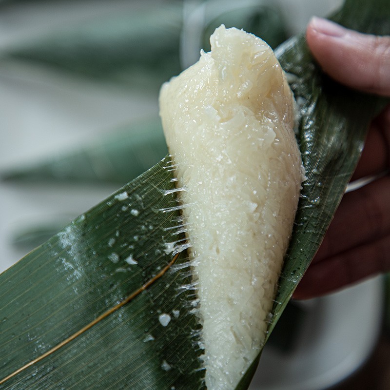湖北恩施特产清水粽白米粽子迷你小粽子原味白水粽端午手工三角粽真空