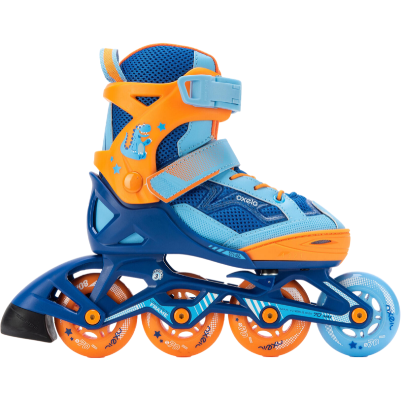 儿童初学者中大童可调节轮滑鞋安全易学女童滑冰鞋滑轮鞋旱冰鞋ivs3