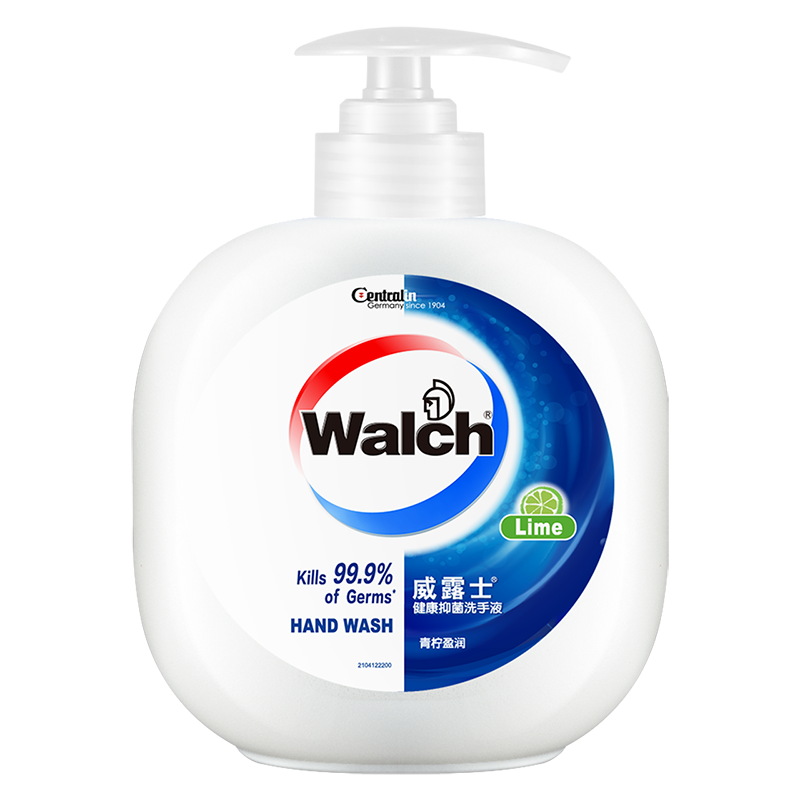 威露士健康抑菌洗手液青柠盈润480ml 9.9元