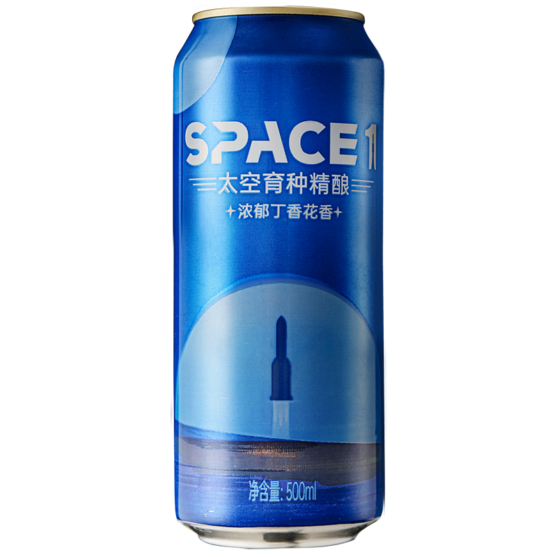 富乐顿 太空啤酒 国产 精酿啤酒500ml*12 太空育种 航天科技 108元