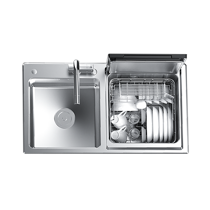 华帝(vatti) 洗碗机 嵌入式家用 魔术水槽洗碗机 专利双风机热风烘干