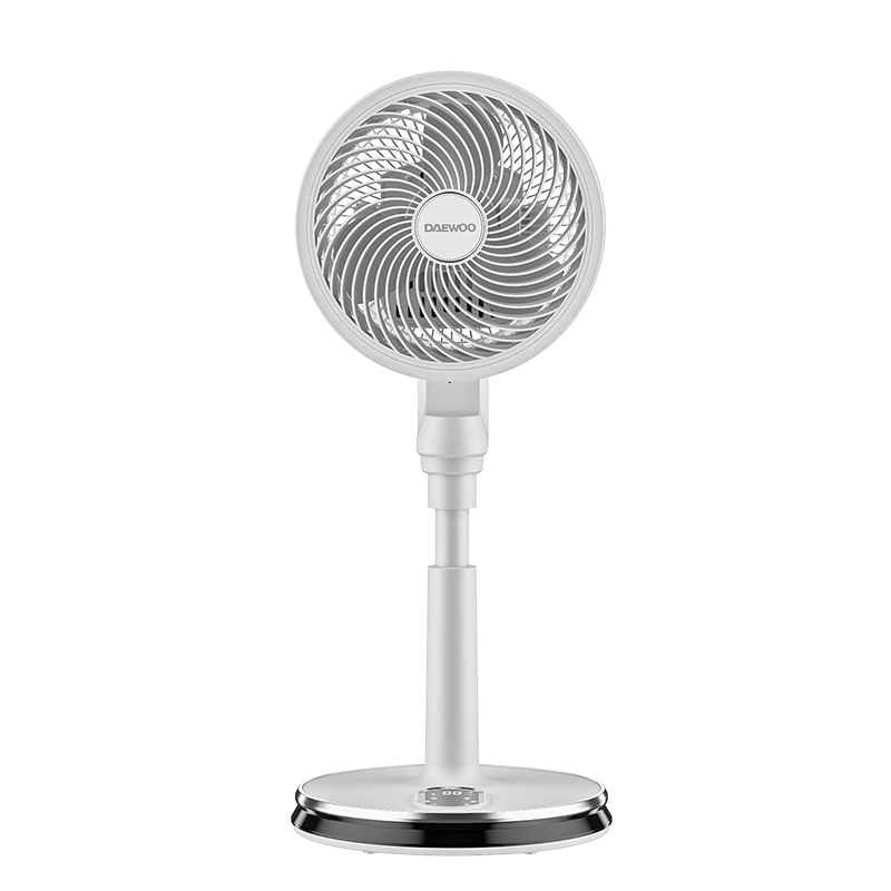 韩国大宇daewoo空气循环扇电风扇家用落地扇循环扇黑白天鹅智能直流
