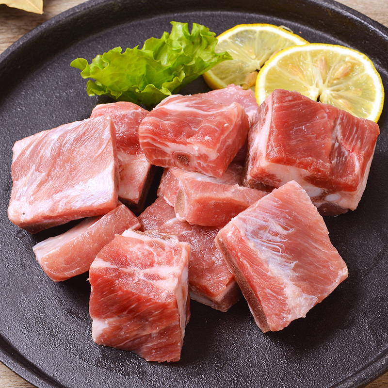 金锣猪肋排块1kg*2 猪排骨猪汤骨生鲜猪肉煲汤红烧糖醋排骨食材 149.