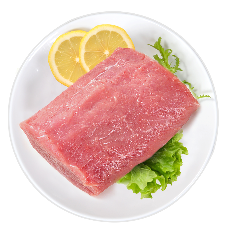 金锣 国产猪里脊肉500g 冷冻猪通脊 猪肉生鲜 47.4元
