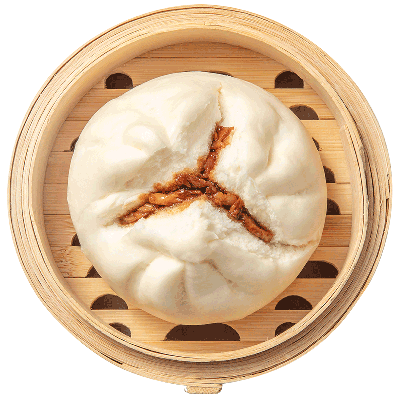 拍3件 包道 大蜜汁叉烧包600g*2 方便菜 早餐包子 广式肉包 早茶点心