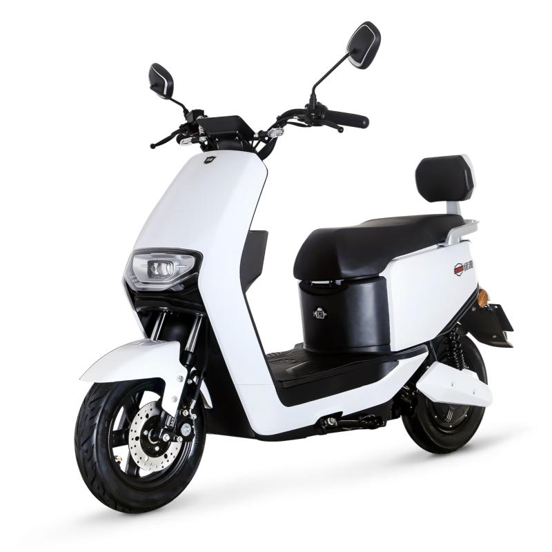 绿源电动车新款60v电动电瓶车mec成人运动踏板高速代步电动摩托车 冰