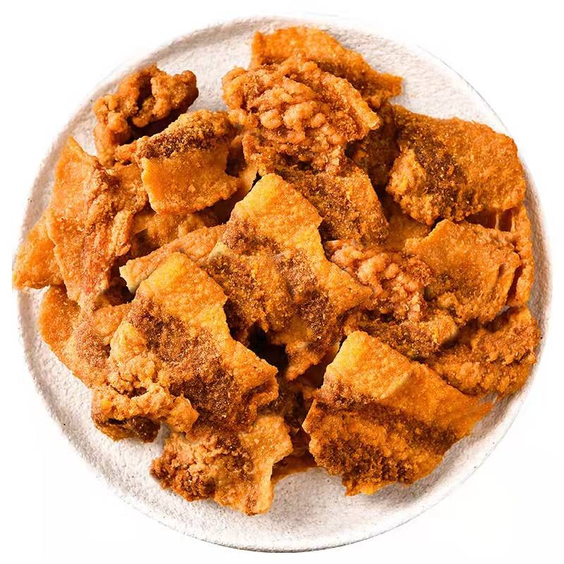 拍4件 猪油渣零食小吃青岛特产 精选猪油渣  250g 原味    52.