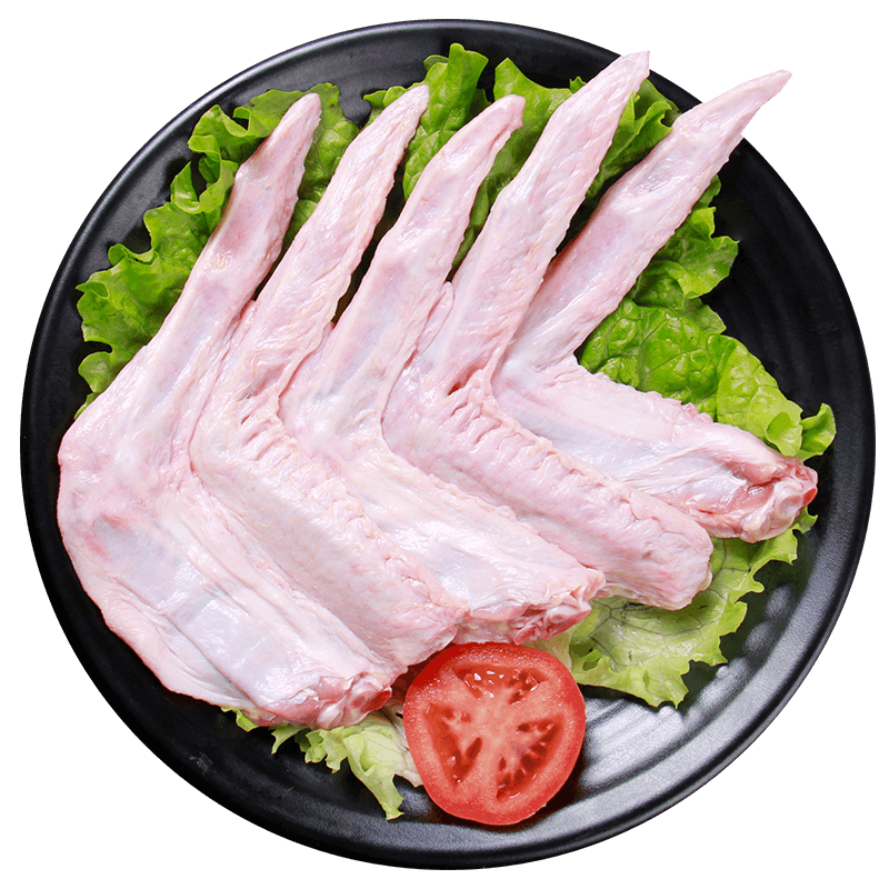 拍5件 正大(cp)鸭二节翅 1kg 冷冻樱桃谷鸭翅中 鸭翅尖 卤煮食材 烧烤