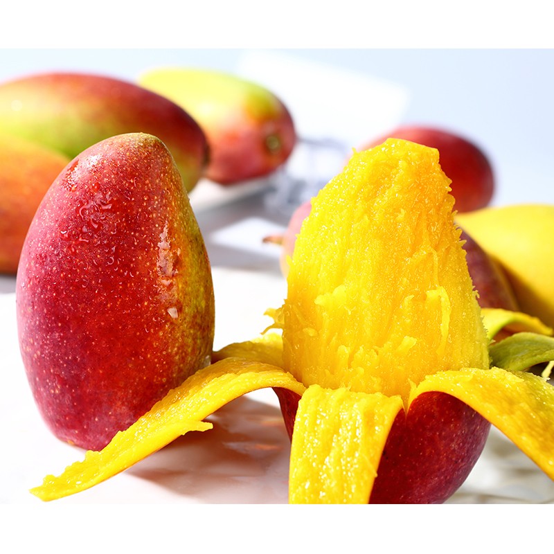 拍2件 贵妃芒 现摘生芒果 (南宁发货) 2kg净重精选大果(单果约150-250