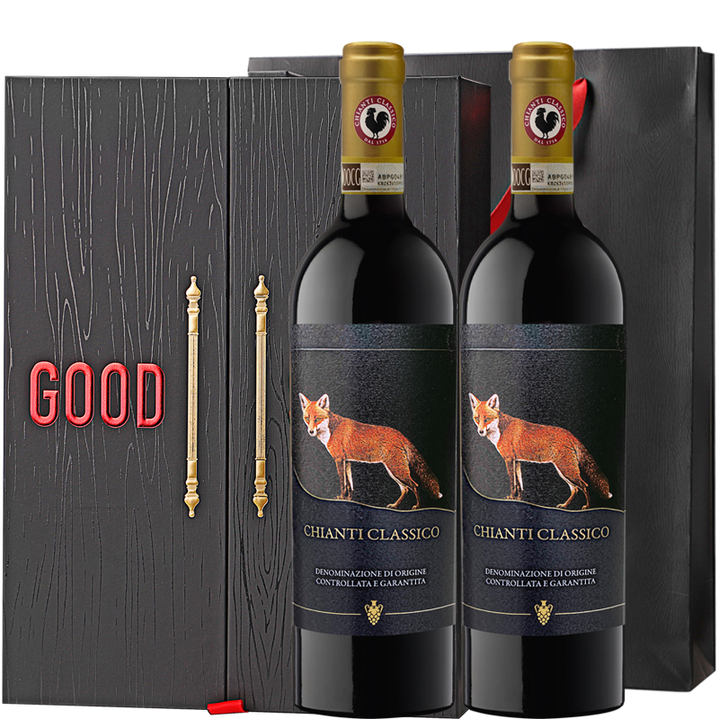 拍3件 意大利托斯卡纳经典基安蒂(黑公鸡)chianti classico docg级