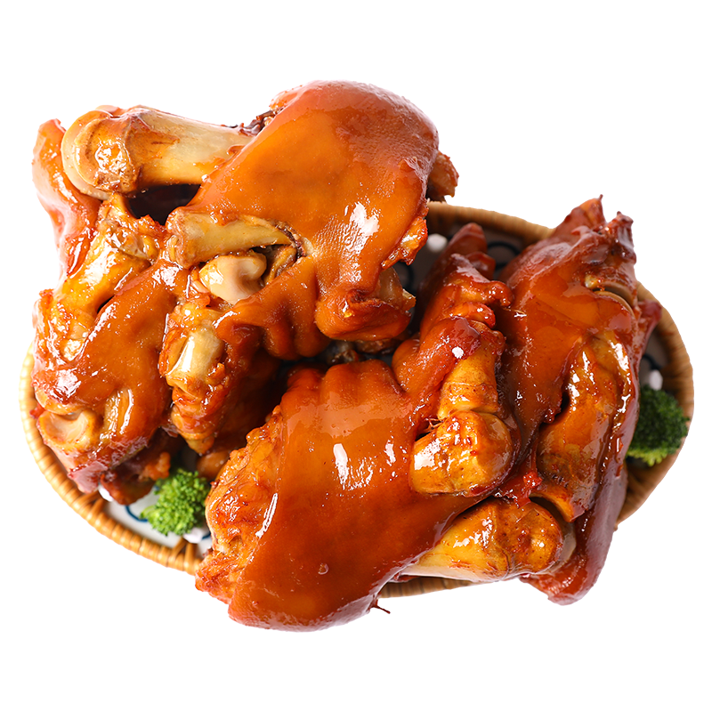 拍3件 沟帮子 鲜熏猪蹄700g 卤味猪手 熟食猪脚 开袋即食 中华老字号