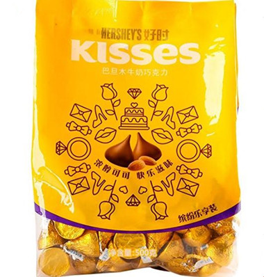 hersheys 好时 kisses巴旦木牛奶巧克力 500g