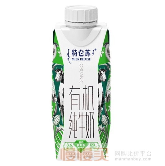 蒙牛 特仑苏 有机纯牛奶利乐梦幻盖 250ml×24包