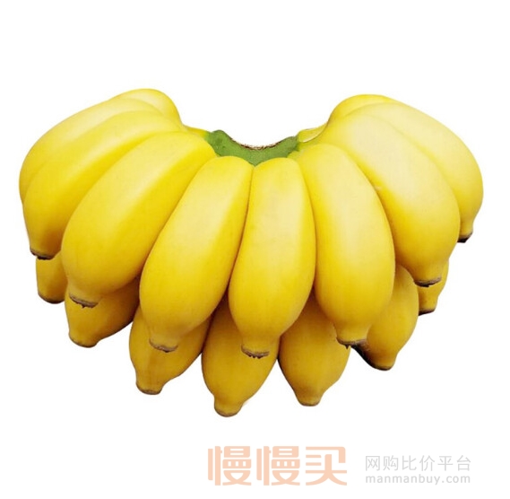 美味美 广西小米蕉 新鲜香蕉 现摘苹果蕉 带箱10斤