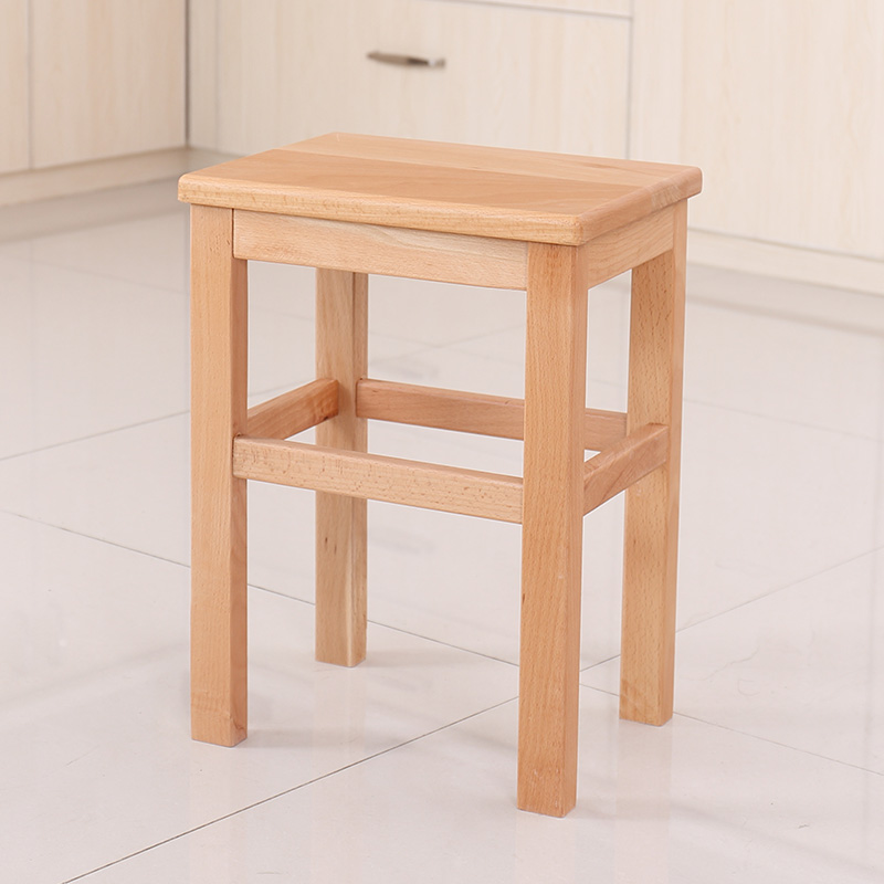 慢友专享-抵现红包:悦含 高松木方凳 27*21.5*25cm